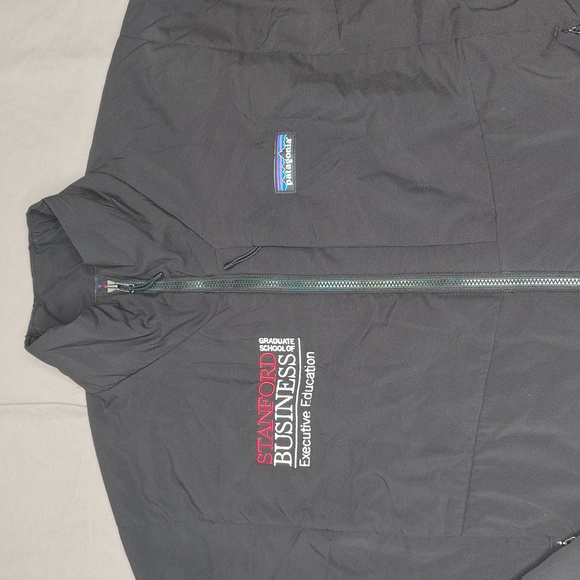Patagonia Nano Air Jacket Size Medium Black Stanford Business Insulated Winter - Picture 2 of 16